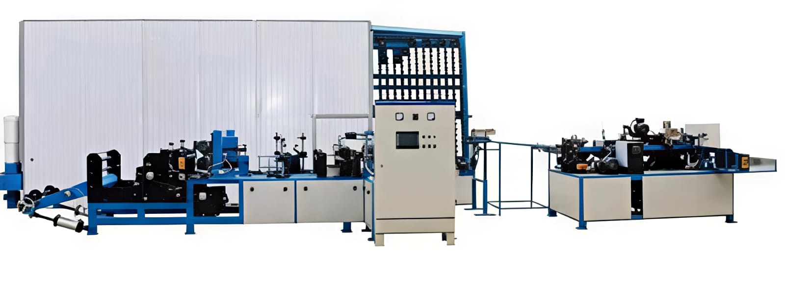 Complete automatic paper cone production line